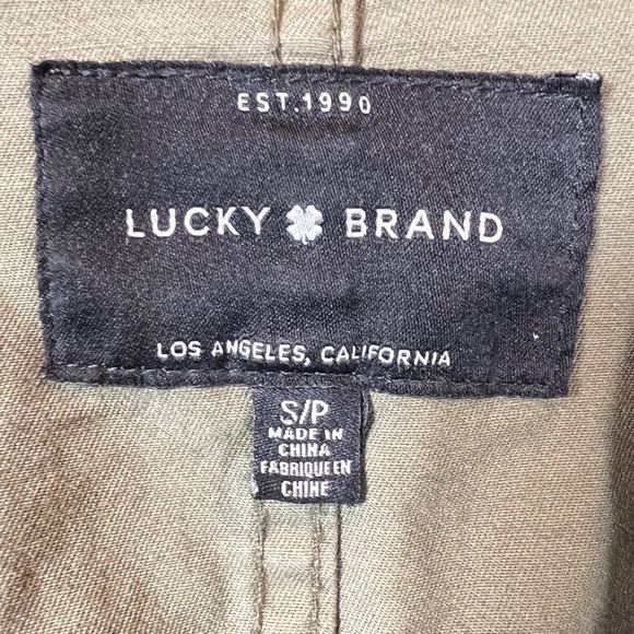 Lucky Brand Jacket Women's S Camo Button Field Utility Military Army Grunge‎ - Picture 10 of 13